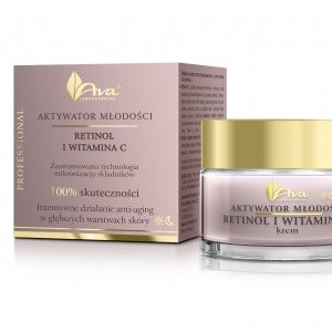 Ava anti-aging fiatalság aktivátor retinol és c-vitamin hatóanyagú arckrém 50ml