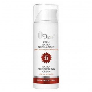 Ava extra hidratáló fényvédős pumpás arckrém spf 25 50ml