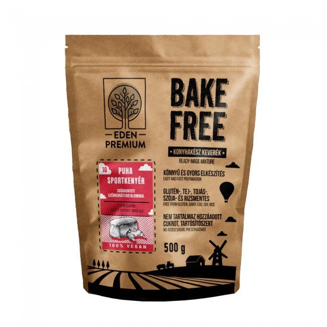 Bake-free lisztkeverék ch csökkentett sportkenyér 500g