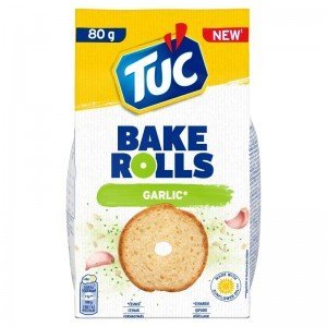 Tuc Bake rolls kétszersült fokhagymás 80g Tuc Bake rolls kétszersült fokhagymás 80g