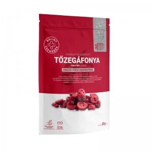 Bálint csemegék fagyasztva szárított tőzegáfonya szeletelt 20g Bálint csemegék fagyasztva szárított tőzegáfonya szeletelt 20g
