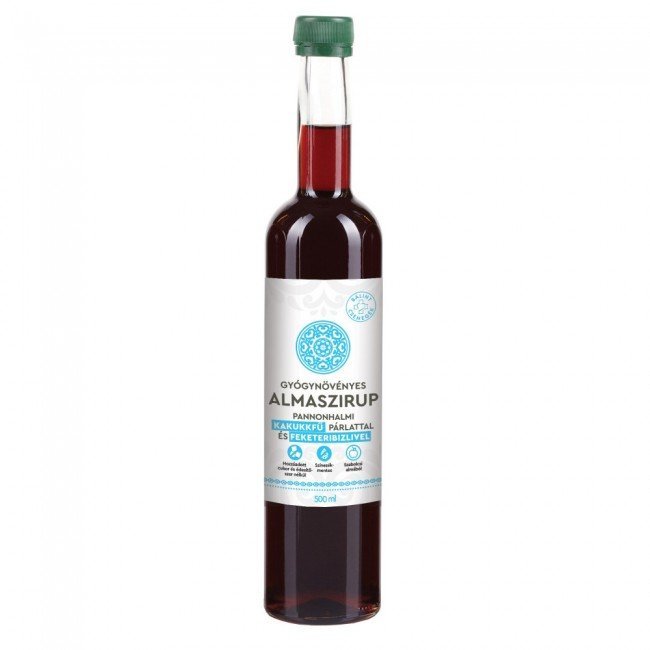 Bálint cseppek gyógynövényes almaszirup pannonhalmi kakukkfű párlattal és feketeribizlivel 500ml