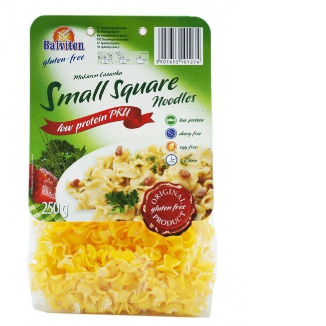 Balviten Pku Tészta Fodros Nagykocka 250 g