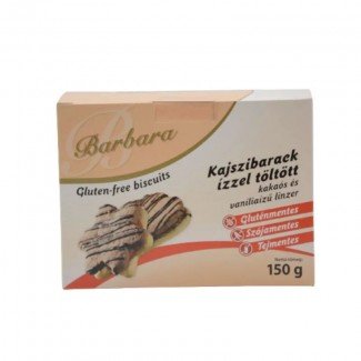 Barbara gluténmentes kajszis kakaós vaníliás linzer 150g