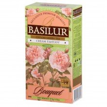 Basilur bouquet cream fantasy zöld tea 25 filter 25db