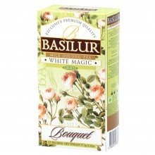 Basilur bouquet white magic tejes oolong tea 25 filter 25db
