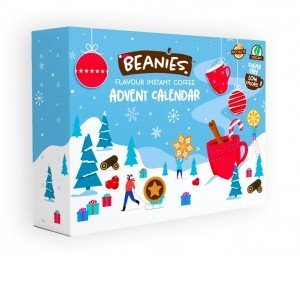 Beanies adventi naptár instant kávéval 188g