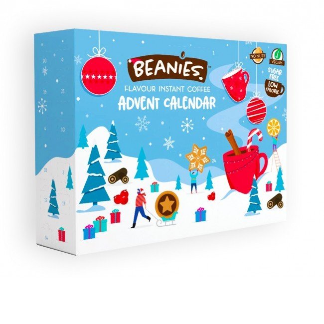 Beanies adventi naptár instant kávéval 188g