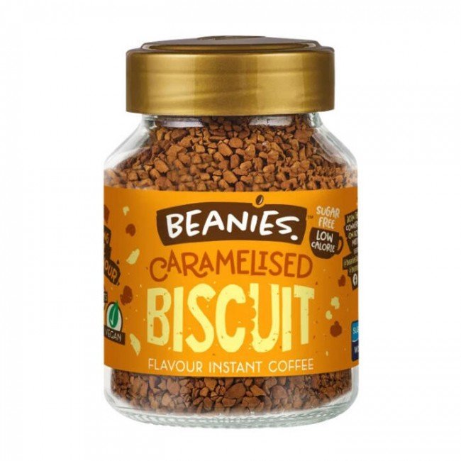Beanies instant kávé karamellizált keksz 50g