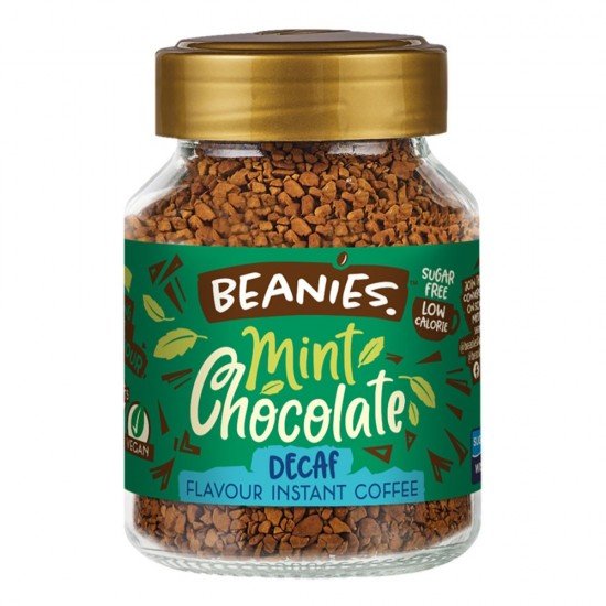 Beanies instant kávé mentás kofeinmentes 50g