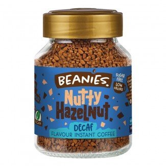 Beanies instant kávé mogyorós koffeinmentes 50g