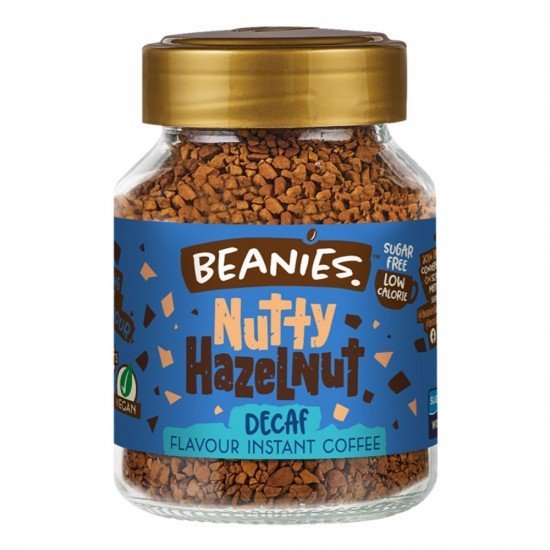 Beanies instant kávé mogyorós kofeinmentes 50g