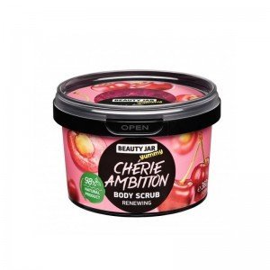 BEAUTY JAR YUMMY CHÉRIE AMBITION Cseresznyés Bőrmegújító Testradír 360g
