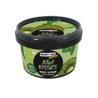 BEAUTY JAR YUMMY KIWI KISSES Bőrmegújító Testradír 360g BEAUTY JAR YUMMY KIWI KISSES Bőrmegújító Testradír 360g