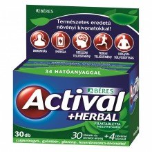 Béres actival +herbal filmtabletta 30db