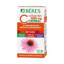 Béres c-vitamin retard 1000mg +herbal 45db