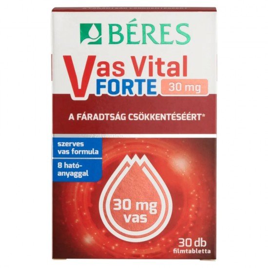 Béres vas vital forte tabletta 30db