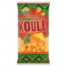 Bersi snack jalapenó-cheddar sajt 120g