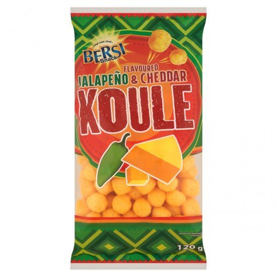 Bersi snack jalapenó-cheddar sajt 120g Bersi snack jalapenó-cheddar sajt 120g