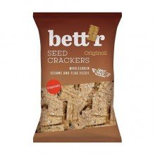 Bettr bio vegán teljes kiőrlésű magvas kréker sós 150g