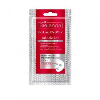 Bielenda Collagen Youth Stimulator Endolifting és revitalizáló ránctalanító lapmaszk 1db