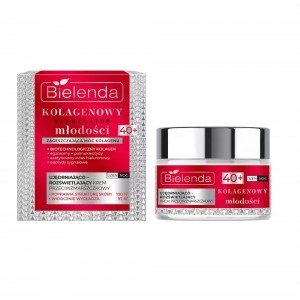 Bielenda Collagen Youth Stimulator Feszesítő és fényesítő ránctalanító arckrém 40+ nappali/éjszakai 50ml