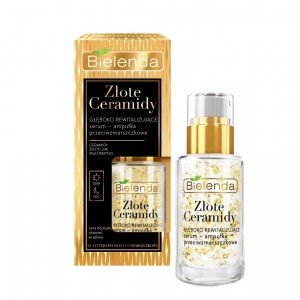 Bielenda Golden Ceramides Mélyen revitalizáló ránctalanító arcszérum ampulla nappali/éjszakai 15g Bielenda Golden Ceramides Mélyen revitalizáló ránctalanító arcszérum ampulla nappali/éjszakai 15g
