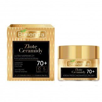 Bielenda Golden Ceramides Ultra javító ránctalanító arckrém 70+ nappali/éjszakai 50ml