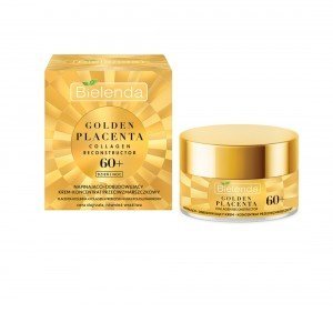 Bielenda Golden Placenta feszesítő és helyreállító ránctalanító krémkoncentrátum 60+ nappali/éjszakai 50ml Bielenda Golden Placenta feszesítő és helyreállító ránctalanító krémkoncentrátum 60+ nappali/éjszakai 50ml