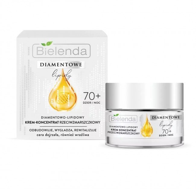 Bielenda Gyémánt-lipid Ránctalanító krémkoncentrátum 70+ nappali/éjszakai 50ml