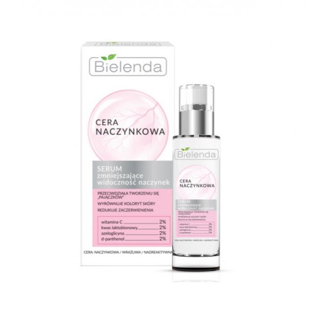 Bielenda Kuperózis elleni Erek láthatóságát csökkentő arcszérum 30ml