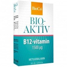 Bioco b12-vitamin 1500mg bioaktív tabletta 60db