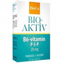Bioco b6-vitamin p-5-p 20mg bioaktív tabletta 60db