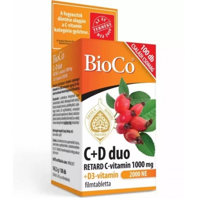 Bioco mega c+d retard duo pack 100db Bioco mega c+d retard duo pack 100db