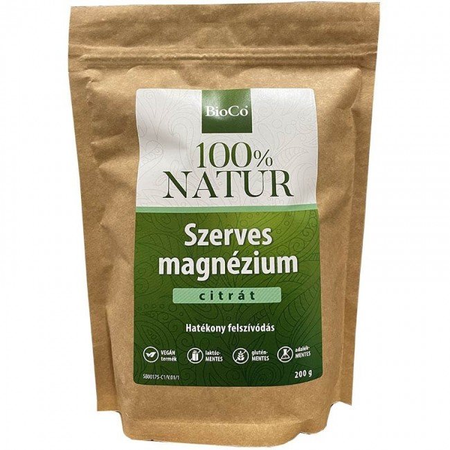 Bioco natur szerves magnézium por 200g
