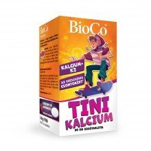 Bioco tini kalcium rágótabletta 90db