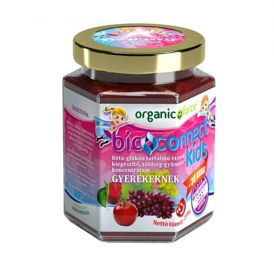 Organic force Bioconnect kids szuperlekvár 210g