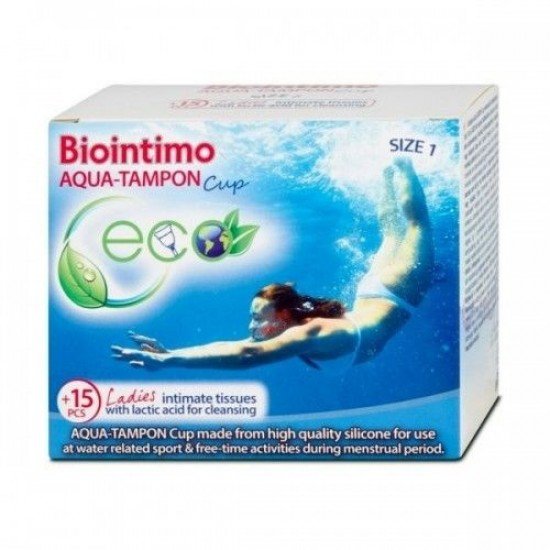 Biointimo Aqua-Tampon Size 1 15 db