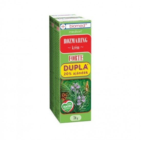 Biomed rozmaring krém 2x70g forte dupla 140g Biomed rozmaring krém 2x70g forte dupla 140g