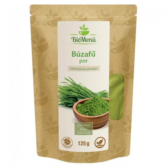 Biomenü bio búzafű por 125g Biomenü bio búzafű por 125g