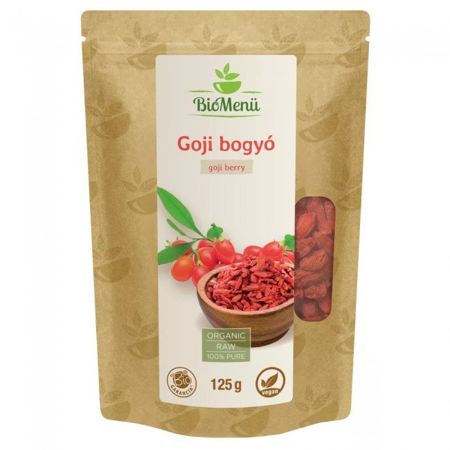 Biomenü bio Goji bogyó 125g Biomenü bio Goji bogyó 125g