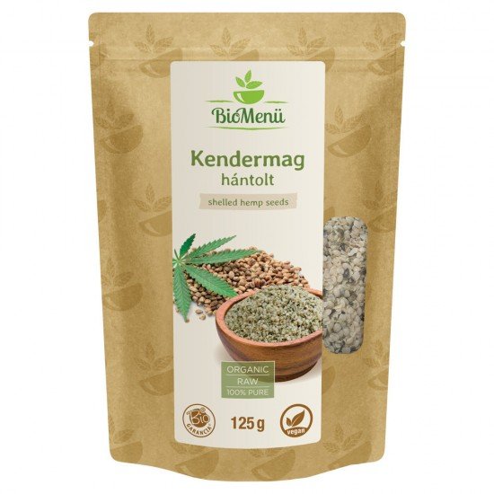 Biomenü bio kendermag hántolt 125g