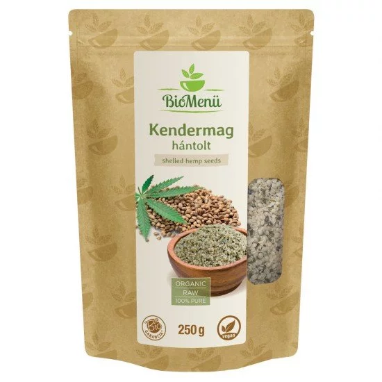 Biomenü bio kendermag hántolt 250g Biomenü bio kendermag hántolt 250g