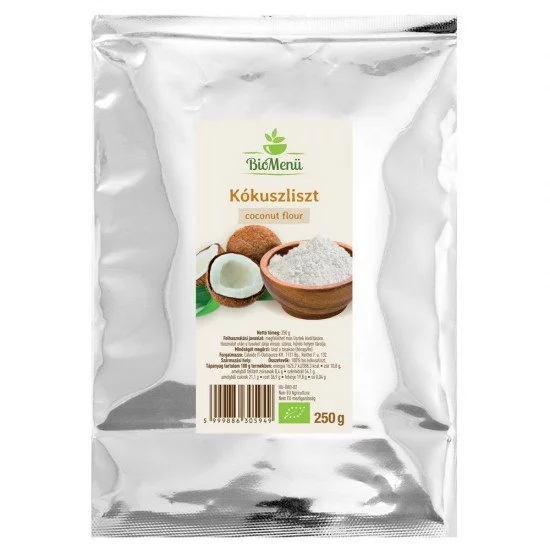 Biomenü bio kókuszliszt 250g Biomenü bio kókuszliszt 250g
