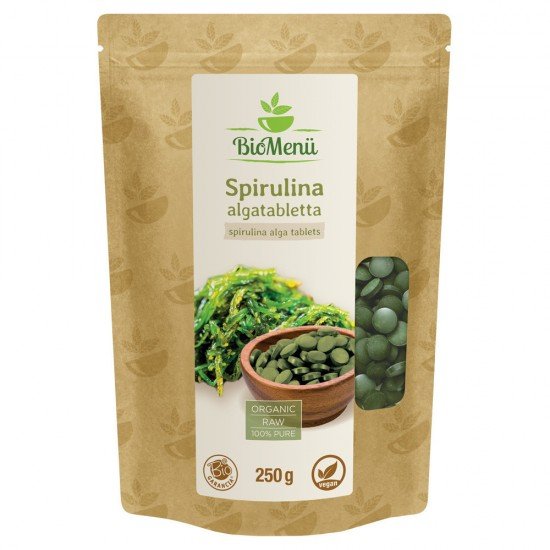 Biomenü bio spirulina tabletta 250g