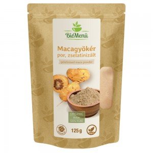 Biomenü bio zselatinizált maca-gyökér por 125g Biomenü bio zselatinizált maca-gyökér por 125g