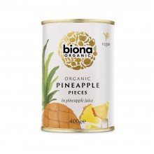 Biona bio ananász darabok ananászlében 400g