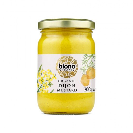 Biona bio dijoni mustár 200g 