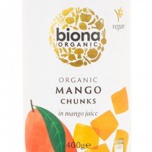 Biona bio mangó darabok mangólében 400g