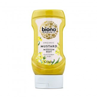 Biona bio mustár közepesen erős 300ml